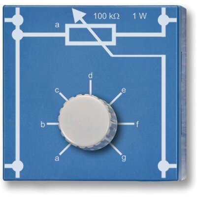 Potenciometras 100 kOhm , 1 W, P4W50 Potenciometras 100 kOhm , 1 W, P4W50