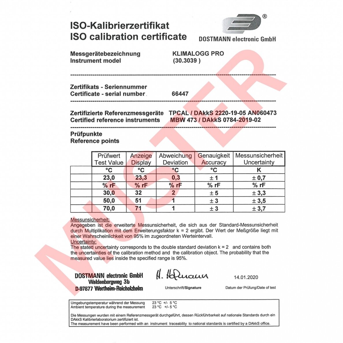 Profesionalus termo-higrometras su duomenų kaupimo funkcija KLIMALOGG PRO 30.3039.K 2