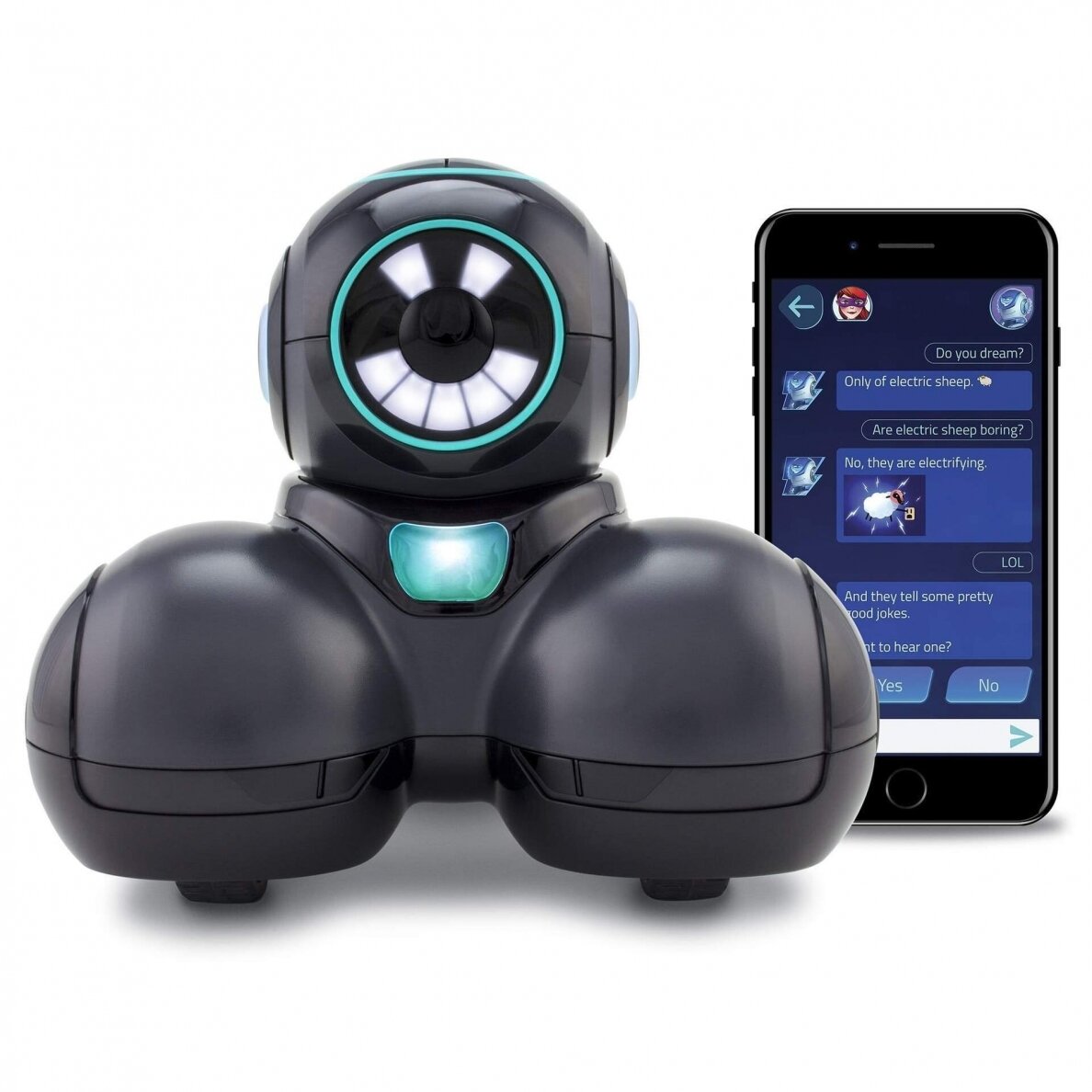 Programavimo robotas Wonder Workshop Cue Onyx EU QO01 2 Programavimo robotas Wonder Workshop Cue Onyx EU QO01 2