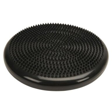 Pripučiamas balansinis diskas Cando®, juodas, 35 cm skersmuo Pripučiamas balansinis diskas Cando®, juodas, 35 cm skersmuo