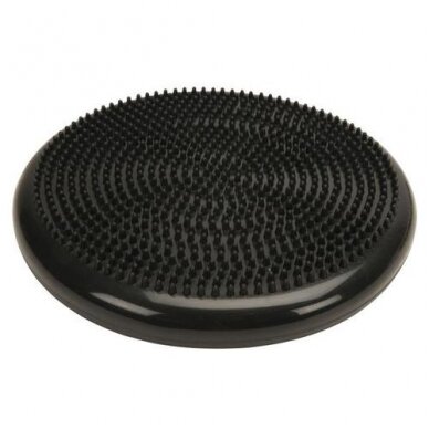 Pripučiamas balansinis diskas Cando®, juodas, 35 cm skersmuo Pripučiamas balansinis diskas Cando®, juodas, 35 cm skersmuo