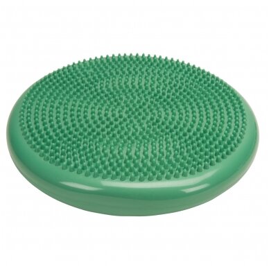 Pripučiamas balansinis diskas Cando®, žalias, 35 cm skersmuo Pripučiamas balansinis diskas Cando®, žalias, 35 cm skersmuo