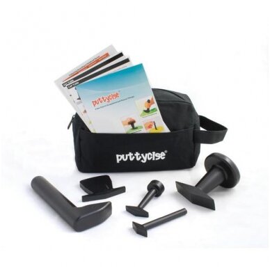 Puttycise® įrankių rinkinys su rankiniu krepšiu ir rankine, 5 vnt. Puttycise® įrankių rinkinys su rankiniu krepšiu ir rankine, 5 vnt.