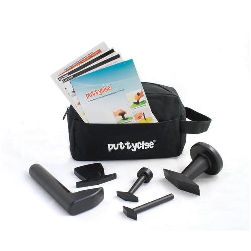 Puttycise® įrankių rinkinys su rankiniu krepšiu ir rankine, 5 vnt. Puttycise® įrankių rinkinys su rankiniu krepšiu ir rankine, 5 vnt.