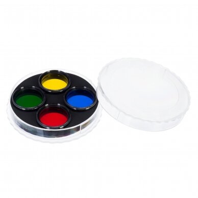 Saulės sistemos F4 filtrų rinkinys Levenhuk 2 Saulės sistemos F4 filtrų rinkinys Levenhuk 2