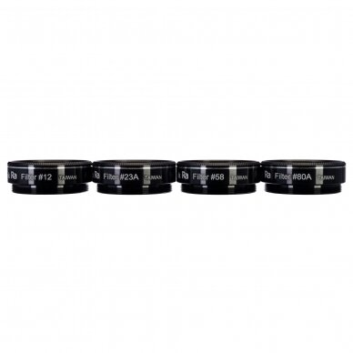 Saulės sistemos F4 filtrų rinkinys Levenhuk 4 Saulės sistemos F4 filtrų rinkinys Levenhuk 4