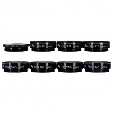 Saulės sistemos F8 filtrų rinkinys Levenhuk 4 Saulės sistemos F8 filtrų rinkinys Levenhuk 4