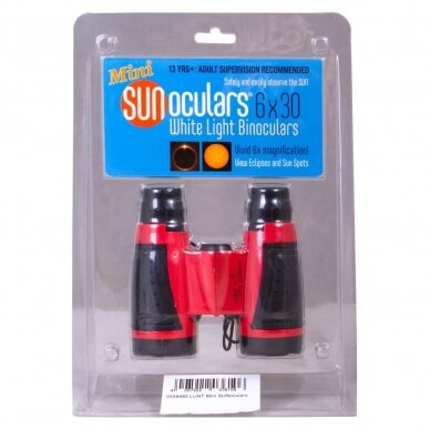 Saulės žiūronai LUNT Mini SUNoculars 6x30 2 Saulės žiūronai LUNT Mini SUNoculars 6x30 2