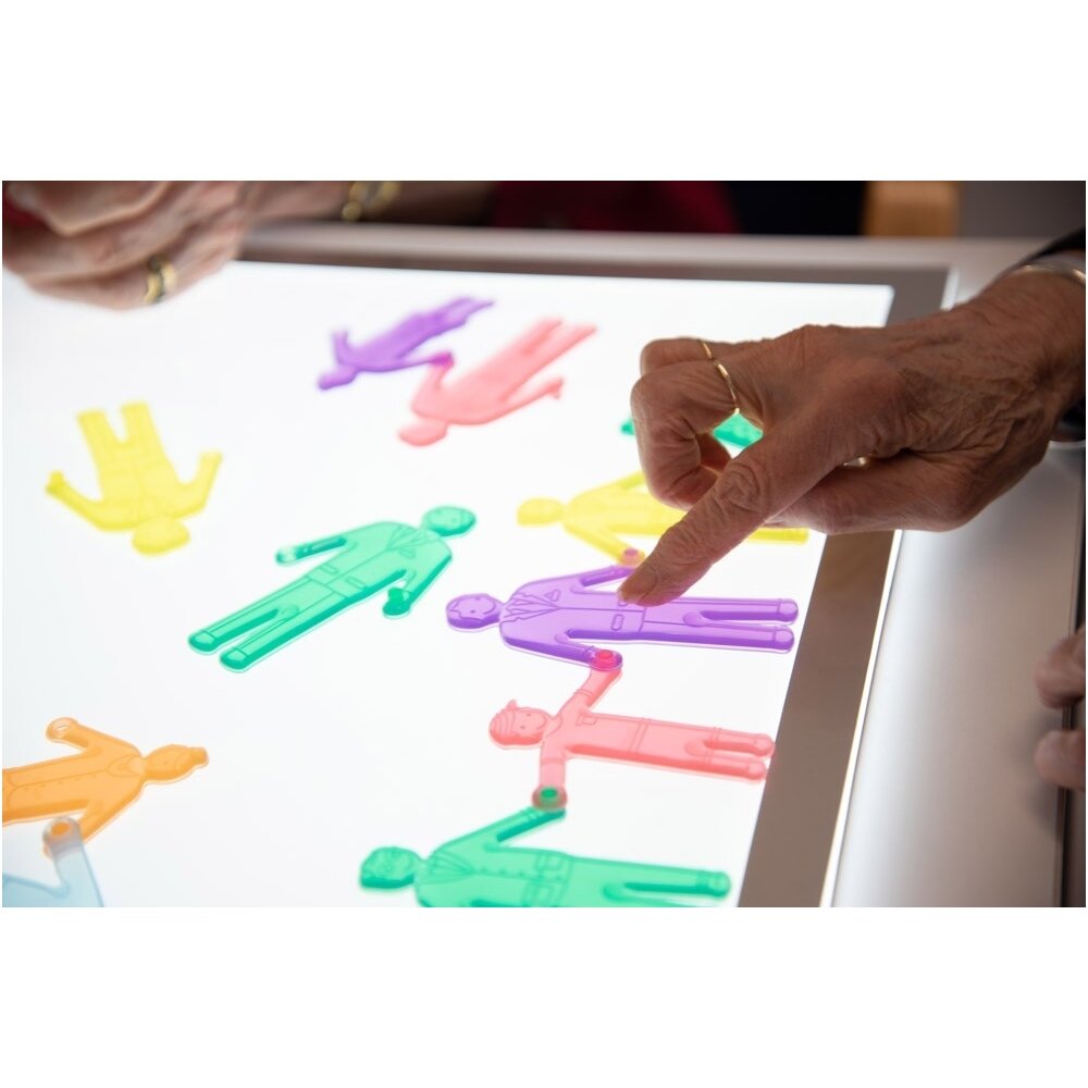 SiliShapes® susikabinantys žmogeliukai - 36 vnt. 5 SiliShapes® susikabinantys žmogeliukai - 36 vnt. 5