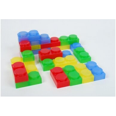 SiliShapes® minkšti kubeliai - 24 vnt. 3 SiliShapes® minkšti kubeliai - 24 vnt. 3