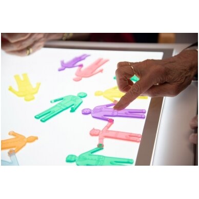 SiliShapes® susikabinantys žmogeliukai - 36 vnt. 5 SiliShapes® susikabinantys žmogeliukai - 36 vnt. 5