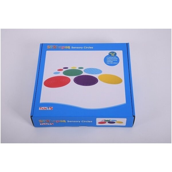 SiliShapes® pojūčių apskritimų rinkinys 7