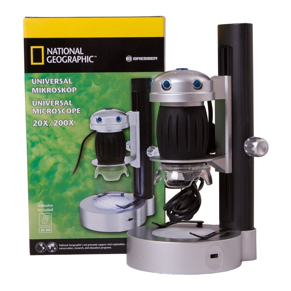 Skaitmeninis USB mikroskopas Bresser National Geographic 4 Skaitmeninis USB mikroskopas Bresser National Geographic 4