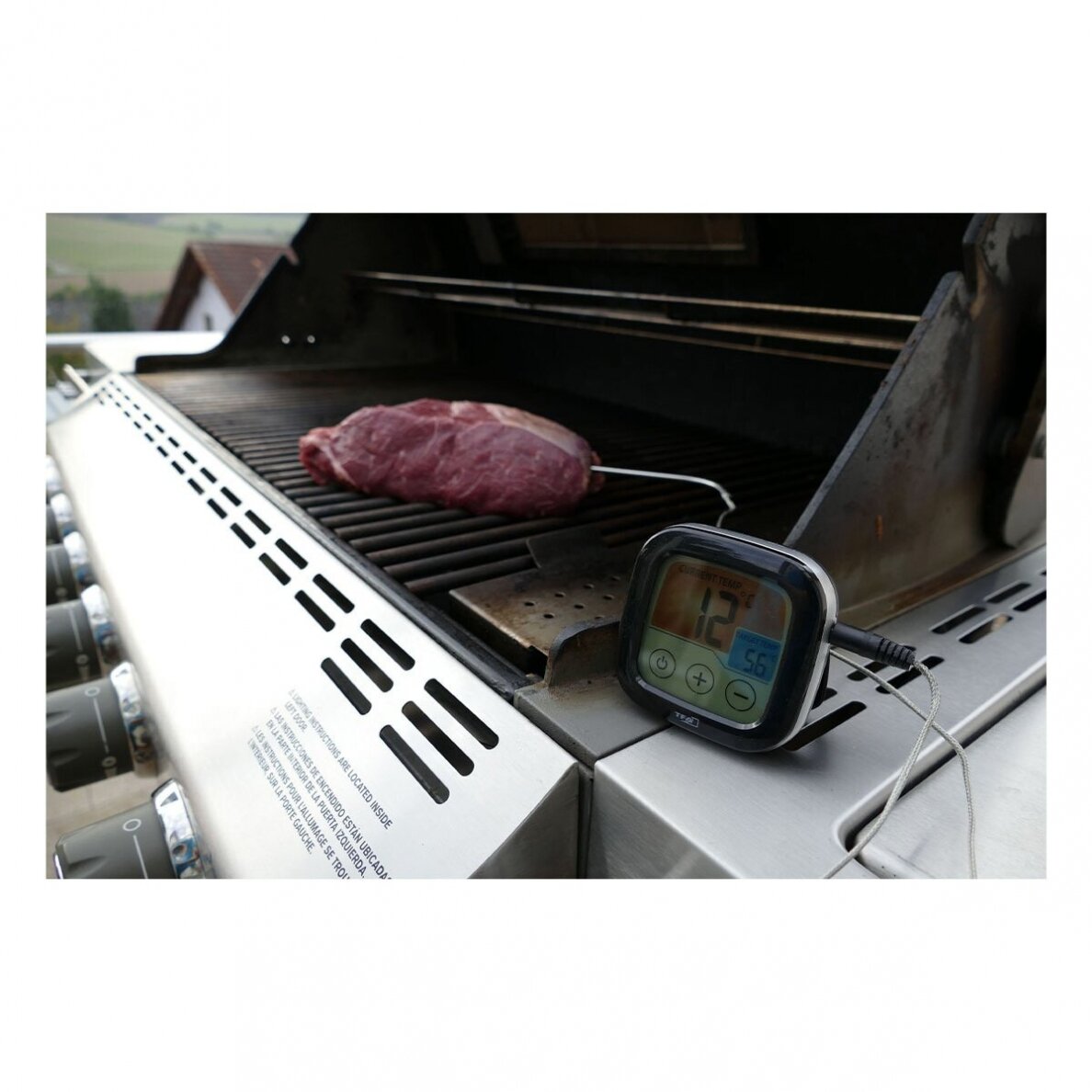 Skaitmeninis BBQ kepsnių ir grilio termometras TFA 2 Skaitmeninis BBQ kepsnių ir grilio termometras TFA 2