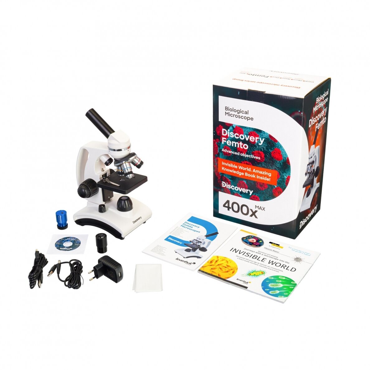 Skaitmeninis mikroskopas su knyga Discovery Femto Polar 1 Skaitmeninis mikroskopas su knyga Discovery Femto Polar 1