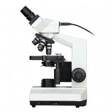 Skaitmeninis binokulinis mikroskopas su įmontuota kamera