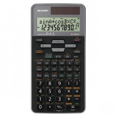 Skaičiuotuvas Sharp EL-520TG Skaičiuotuvas Sharp EL-520TG