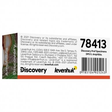 Skaidrės Discovery Prof Specimens DPS 5. „Varliagyviai” 1 Skaidrės Discovery Prof Specimens DPS 5. „Varliagyviai” 1