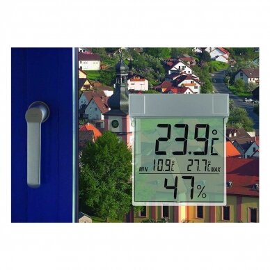 Skaitmeninis langų termo-higrometras VISION 30.5020 1 Skaitmeninis langų termo-higrometras VISION 30.5020 1