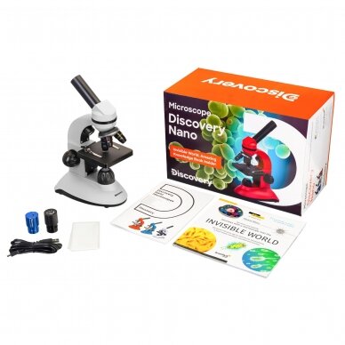 Skaitmeninis mikroskopas Discovery Nano Polar Digital, su knyga 1 Skaitmeninis mikroskopas Discovery Nano Polar Digital, su knyga 1