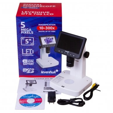 Skaitmeninis mikroskopas Levenhuk DTX 700 LCD 2 Skaitmeninis mikroskopas Levenhuk DTX 700 LCD 2