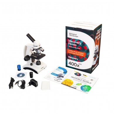 Skaitmeninis mikroskopas su knyga Discovery Femto Polar 1 Skaitmeninis mikroskopas su knyga Discovery Femto Polar 1