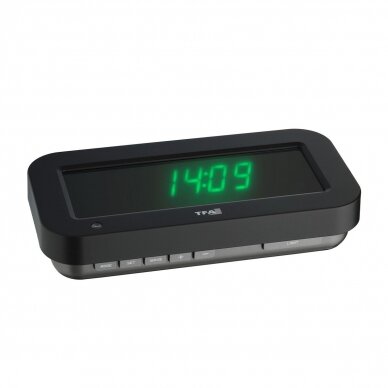 Skaitmeninis radijo bangomis valdomas laikrodis su 3D efektu HOLOCLOCK TFA 60.5009.04 Skaitmeninis radijo bangomis valdomas laikrodis su 3D efektu HOLOCLOCK TFA 60.5009.04