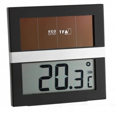 Skaitmeninis saulės termometras ECO SOLAR 30.1037 Skaitmeninis saulės termometras ECO SOLAR 30.1037