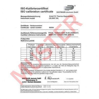 Skaitmeninis termo-higrometras EXACTO TFA 30.5047 2 Skaitmeninis termo-higrometras EXACTO TFA 30.5047 2