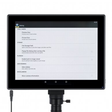Skaitmeninis trinokulinis mikroskopas Levenhuk MED D40T LCD 9 Skaitmeninis trinokulinis mikroskopas Levenhuk MED D40T LCD 9