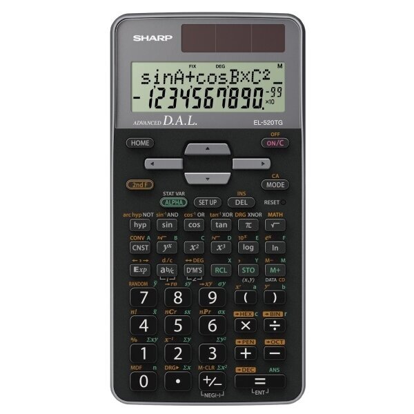 Skaičiuotuvas Sharp EL-520TG Skaičiuotuvas Sharp EL-520TG
