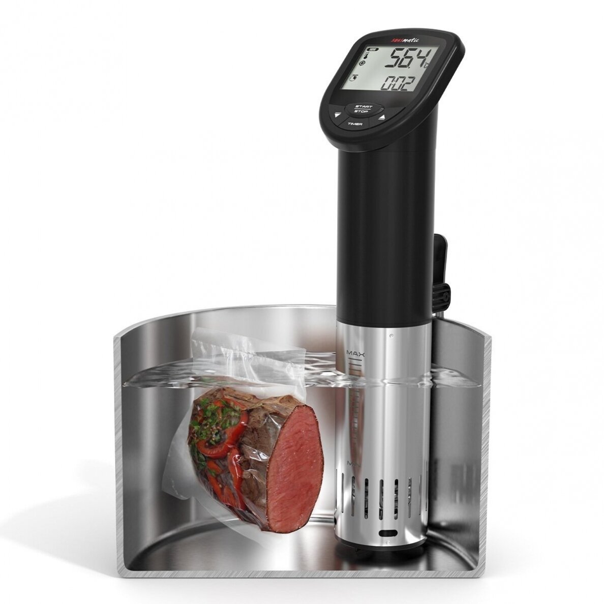 Sous-vide įrankis SOUSMATIC TFA 14.1550 Sous-vide įrankis SOUSMATIC TFA 14.1550