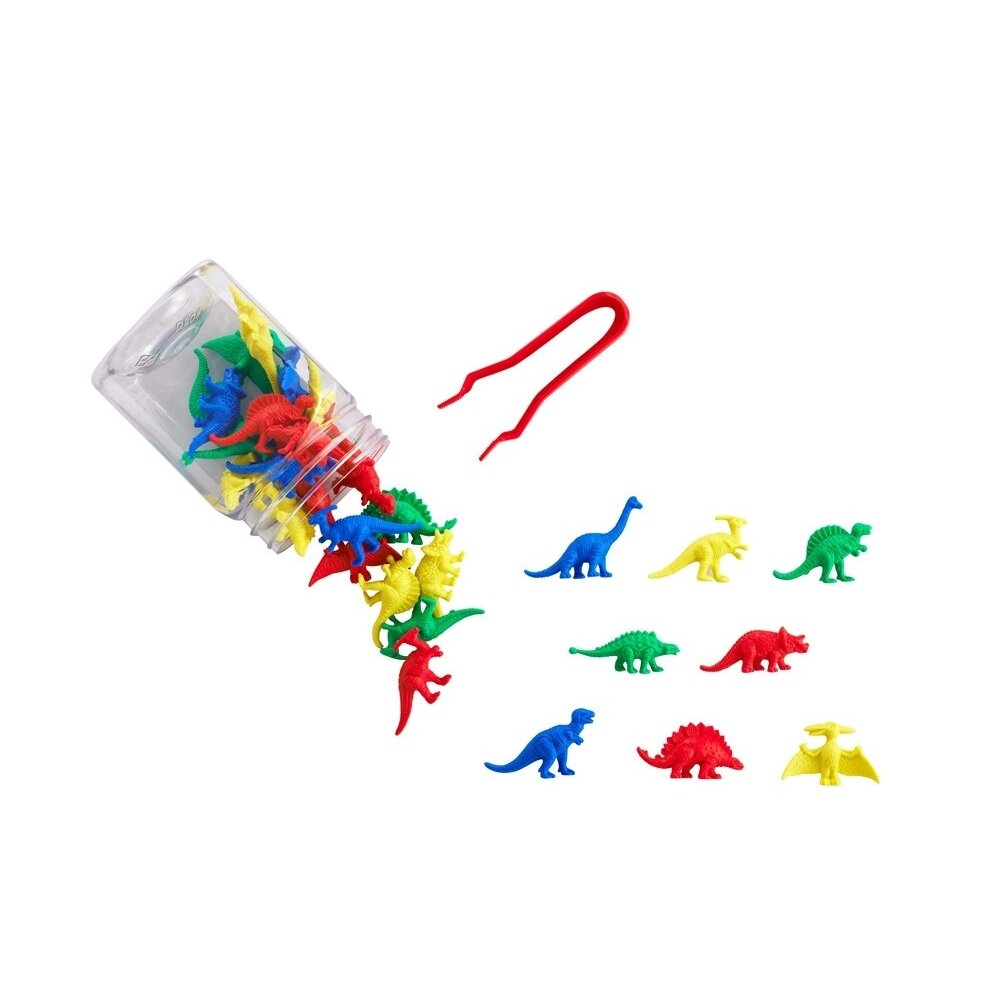 Spalvotos dinozaurų figūrėlės - 32 vnt. 1 Spalvotos dinozaurų figūrėlės - 32 vnt. 1