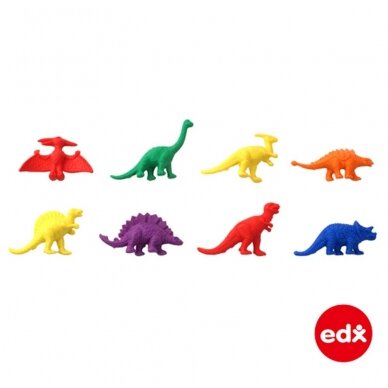 Spalvotos dinozaurų figūrėlės - 32 vnt. 2 Spalvotos dinozaurų figūrėlės - 32 vnt. 2