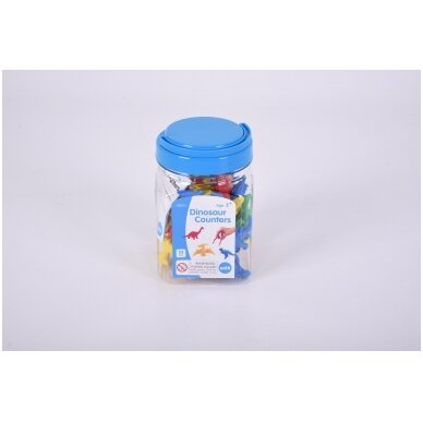 Spalvotos dinozaurų figūrėlės - 32 vnt. 3 Spalvotos dinozaurų figūrėlės - 32 vnt. 3