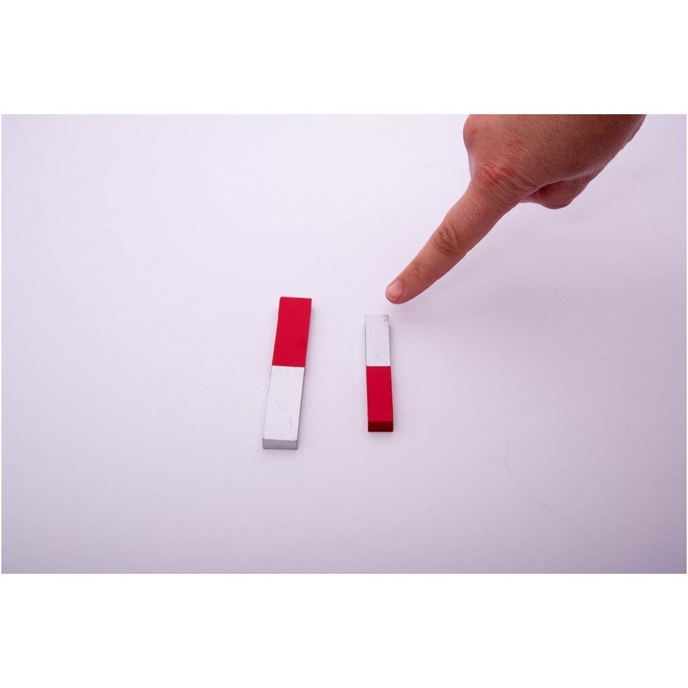 Strypiniai chrominiai magnetai (100 x 15 x 6 mm) - 2 vnt. 2
