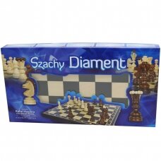 Stalo žaidimas Šachmatai Diamond chess 44 x 44 cm