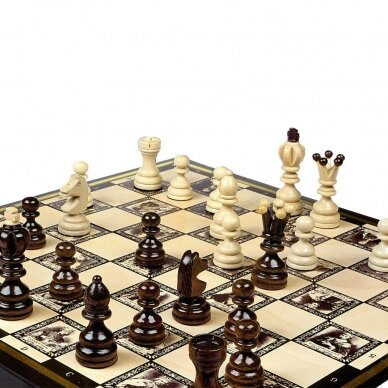 Šachmatai Chess medium 43 x 43 cm 3