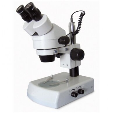 Stereomikroskopas, 45x, su keičiamu fokuso atstumu (230 V, 50/60 Hz) Stereomikroskopas, 45x, su keičiamu fokuso atstumu (230 V, 50/60 Hz)
