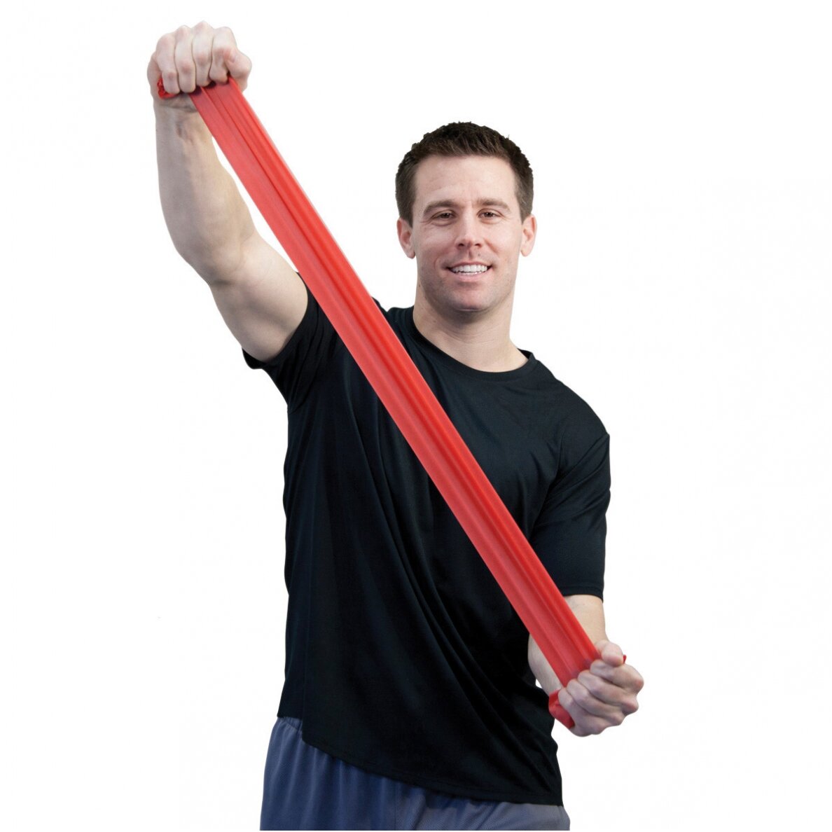 Sup-R Band® 6“ fitneso juosta - raudona/lengvas lygis 1 Sup-R Band® 6“ fitneso juosta - raudona/lengvas lygis 1