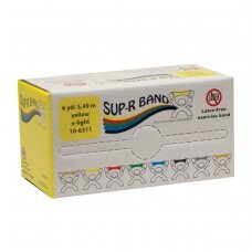 Sup-R Band® 6“ fitneso juosta - geltona/ypač lengvas lygis