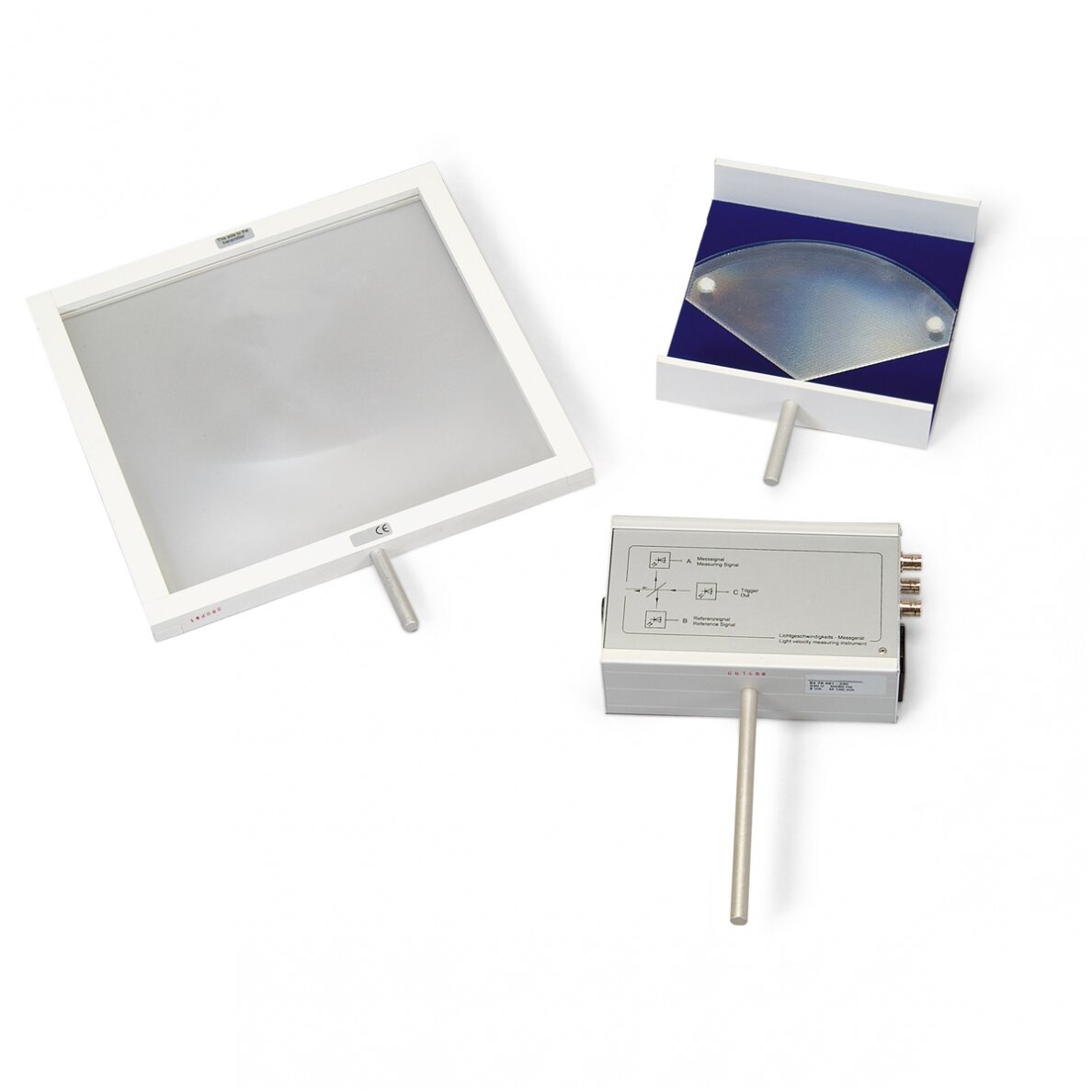 Šviesos greičio matavimo prietaisas (230 V, 50/60 Hz) Šviesos greičio matavimo prietaisas (230 V, 50/60 Hz)