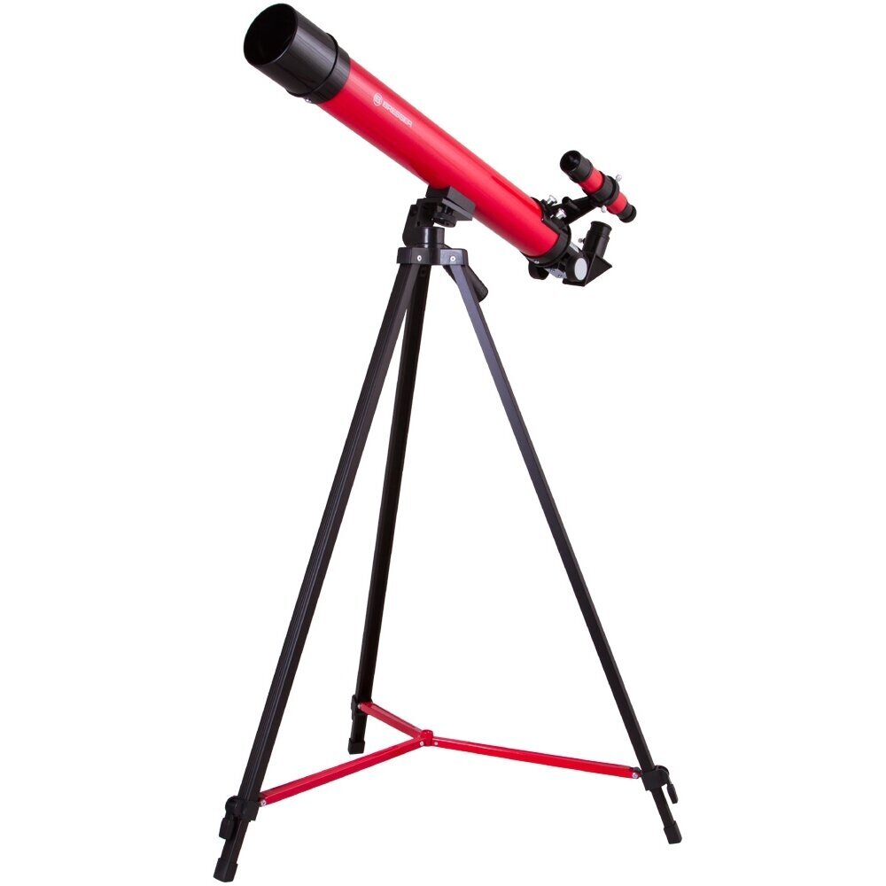 Teleskopas Bresser Junior Space Explorer 45/600 AZ, raudonas Teleskopas Bresser Junior Space Explorer 45/600 AZ, raudonas