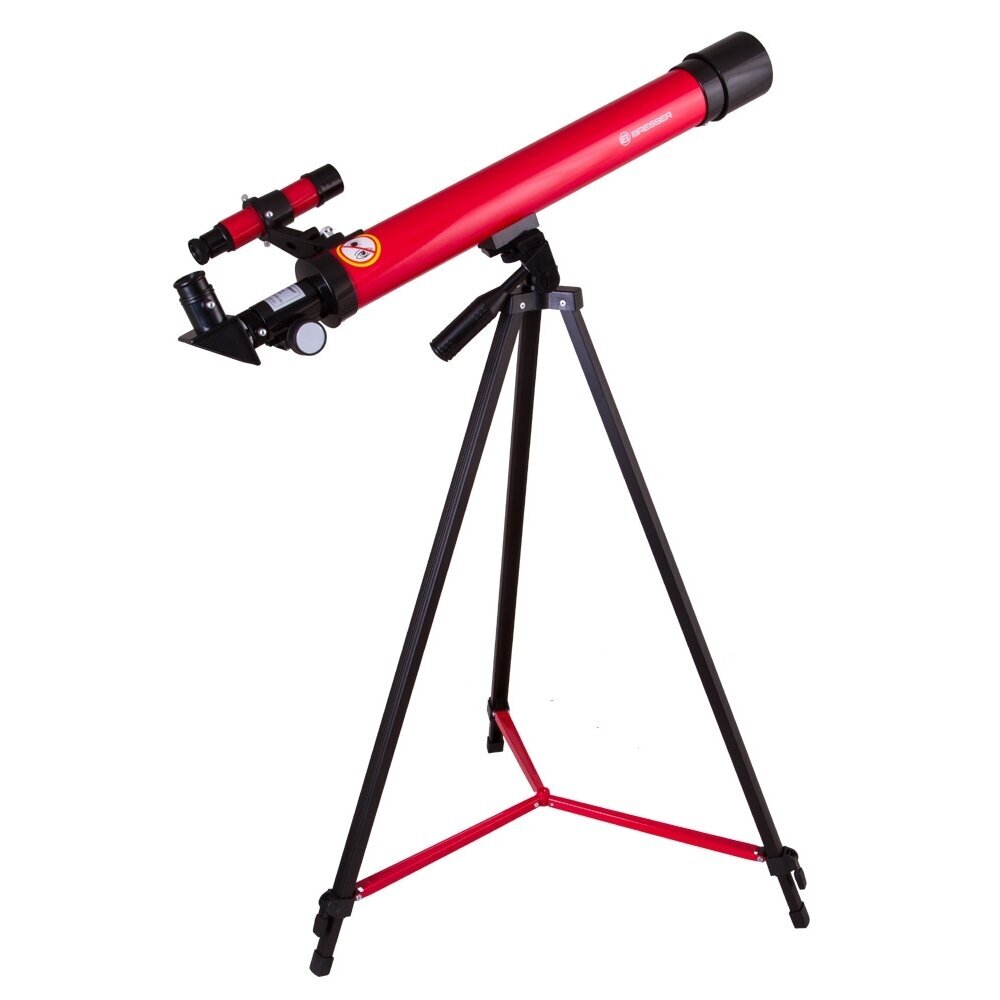 Teleskopas Bresser Junior Space Explorer 45/600 AZ, raudonas 6 Teleskopas Bresser Junior Space Explorer 45/600 AZ, raudonas 6