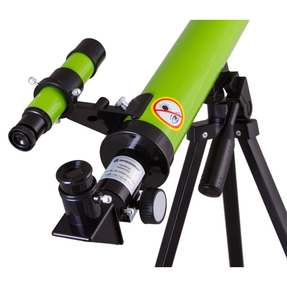 Teleskopas Bresser Junior Space Explorer 45/600 AZ, žalias 3 Teleskopas Bresser Junior Space Explorer 45/600 AZ, žalias 3