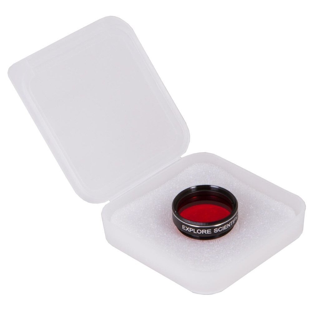 Teleskopo filtras Explore Scientific Light Red N23A 1.25" 3 Teleskopo filtras Explore Scientific Light Red N23A 1.25" 3