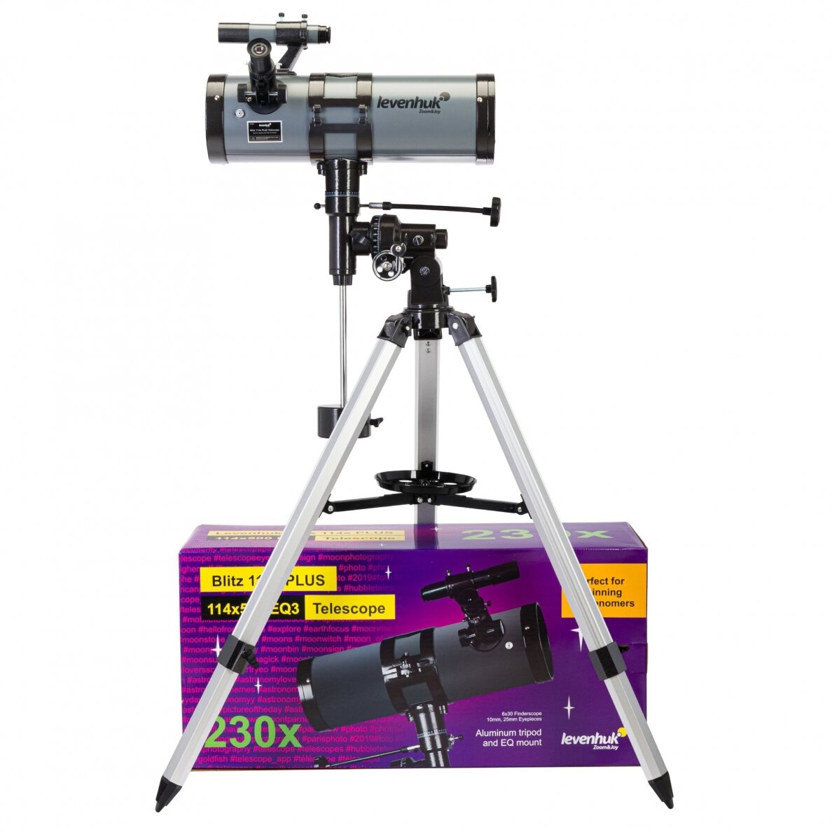 Teleskopas Levenhuk Blitz 114s PLUS 1 Teleskopas Levenhuk Blitz 114s PLUS 1