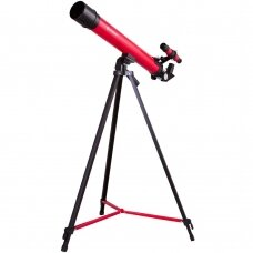 Teleskopas Bresser Junior Space Explorer 45/600 AZ, raudonas