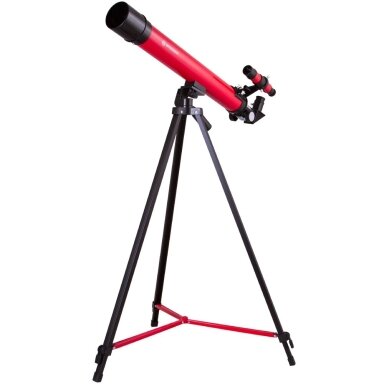 Teleskopas Bresser Junior Space Explorer 45/600 AZ, raudonas Teleskopas Bresser Junior Space Explorer 45/600 AZ, raudonas