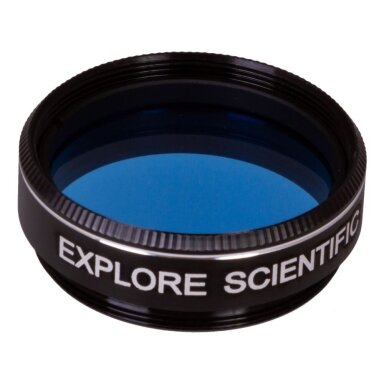 Teleskopo filtras Explore Scientific Light Blue N82A 1.25" Teleskopo filtras Explore Scientific Light Blue N82A 1.25"